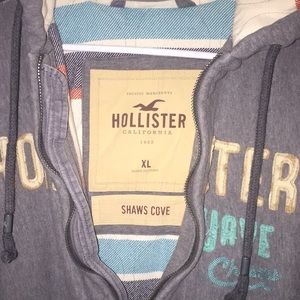 Hollister Shaw’s Cove Heavyweight Zipper Hoodie XL